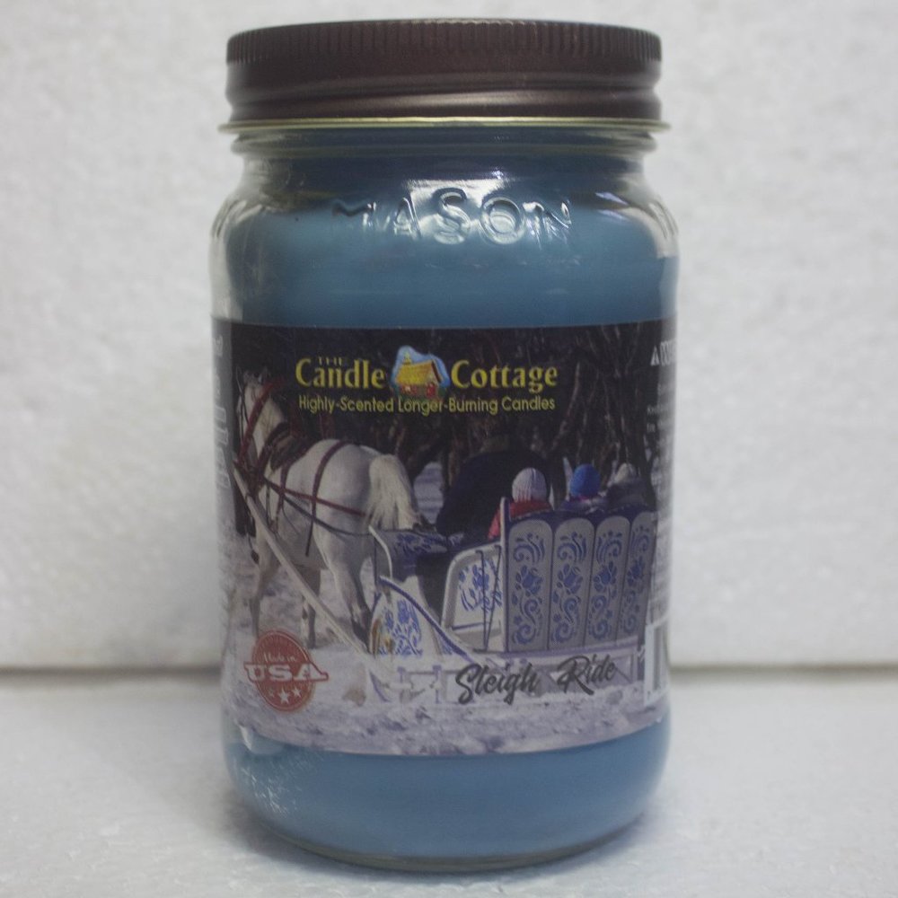 New The Candle Cottage Sleigh Ride Candle
